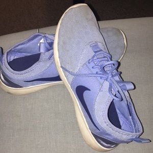 Blue Nikes